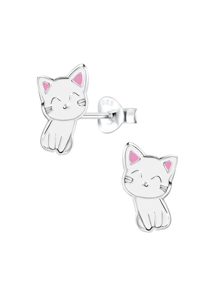 Alexander York Kinder-Schmuckset KATZE in 925 Sterling Silber, 4-tlg.  günstig kaufen onesize