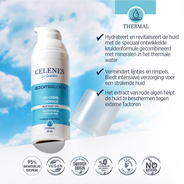 Celenes By Sweden Face Gel Cream 50ml, all skin types