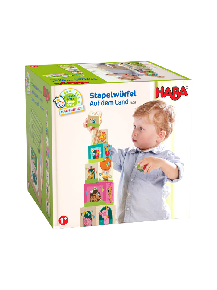 Haba Stapelspielzeug Stapelwürfel Auf dem Land in mehrfarbig günstig kaufen onesize