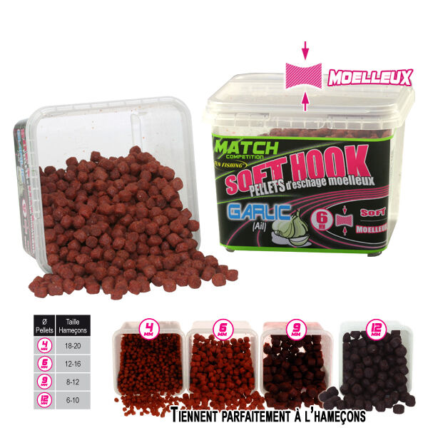 Coup Fun Fishing myke krokpellets hvitløk 120g
