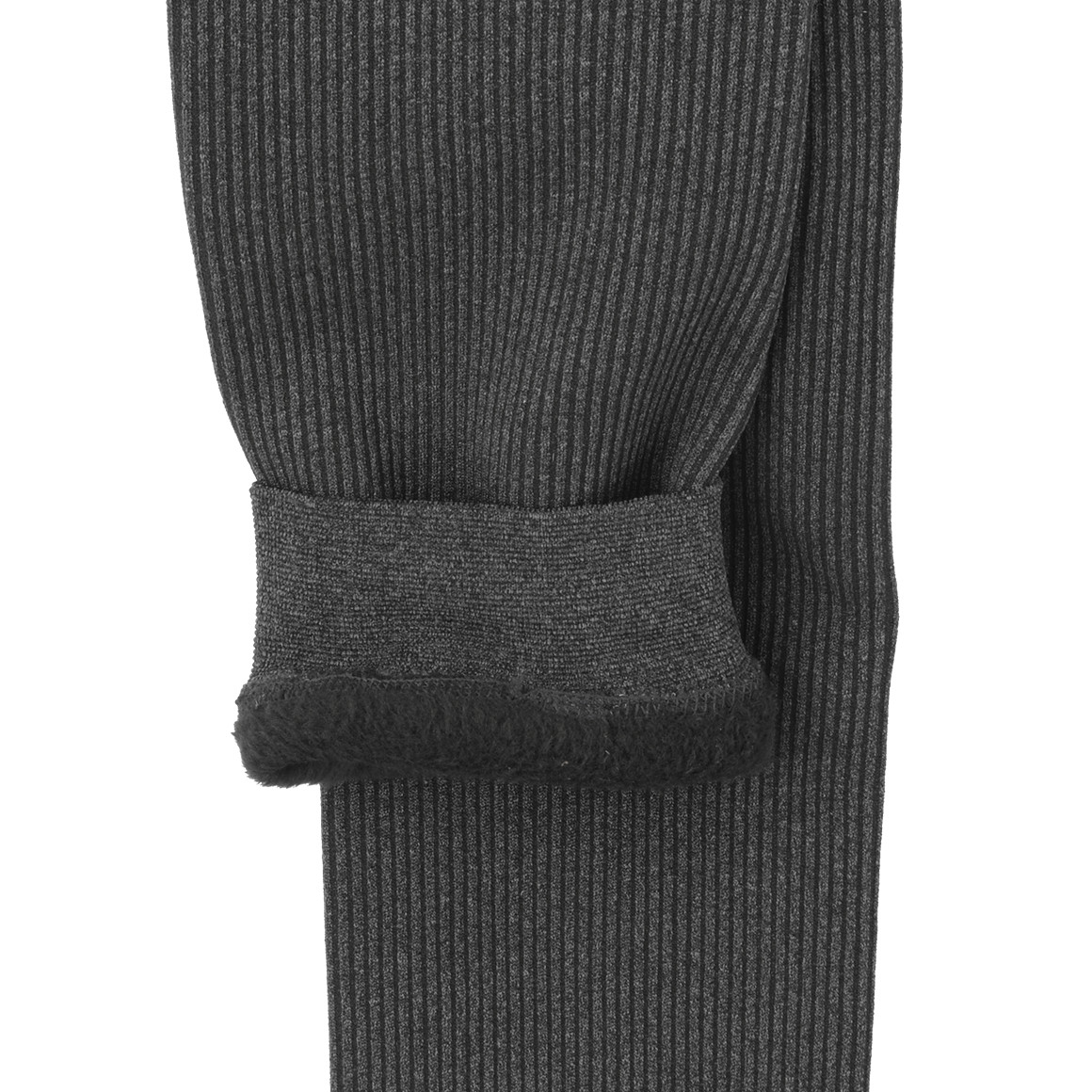 Mädchen Thermo-Leggings in Rippstruktur