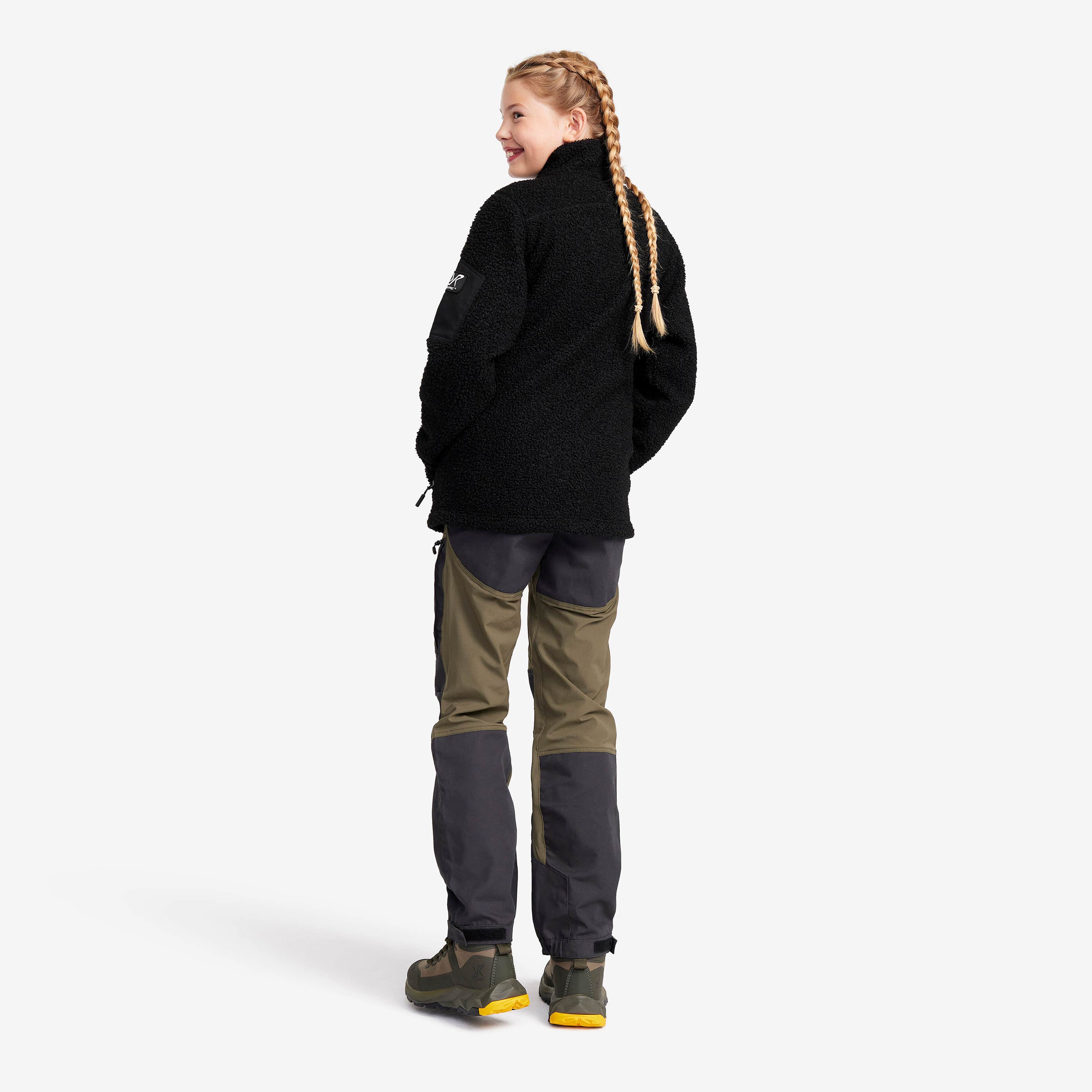 Bigfoot Pile Fleece Teens Jetblack