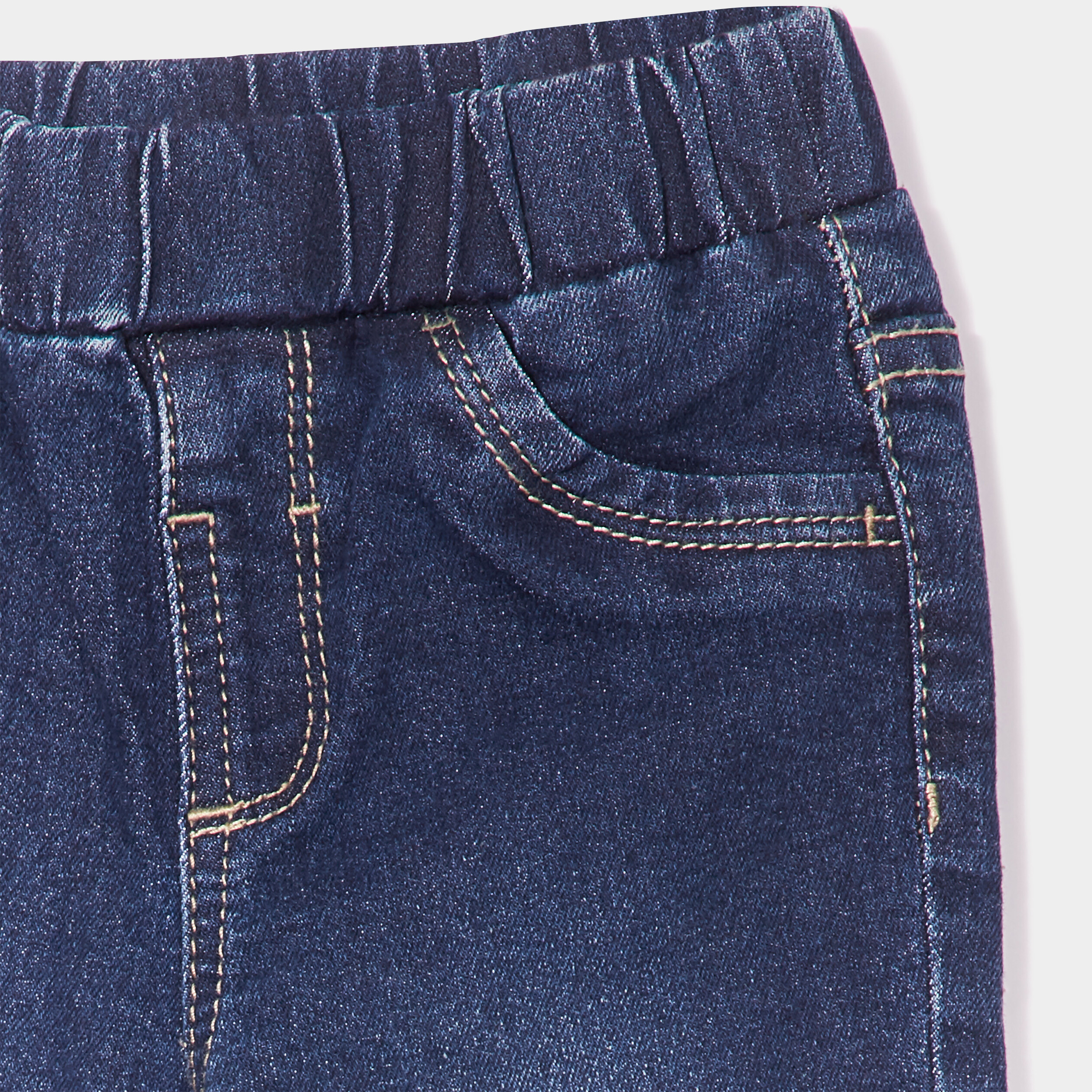 Jeans regular taille élastiquée denim brut bébé garçon | La Halle