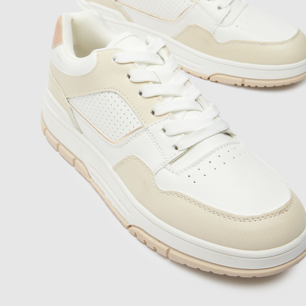 Shoe Monroe – Vita och beige träningsskor