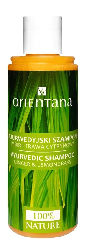 Шампон за косу Orientana са ђумбиром и лимунском травом