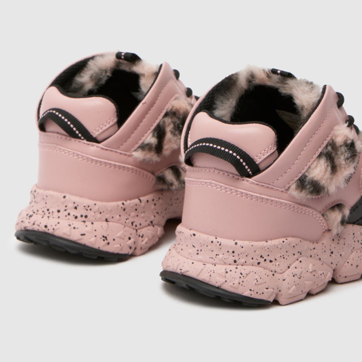 FLOWER MOUNTAIN rosa multifärgade Yamano 3 höga juniorsneakers för flickor