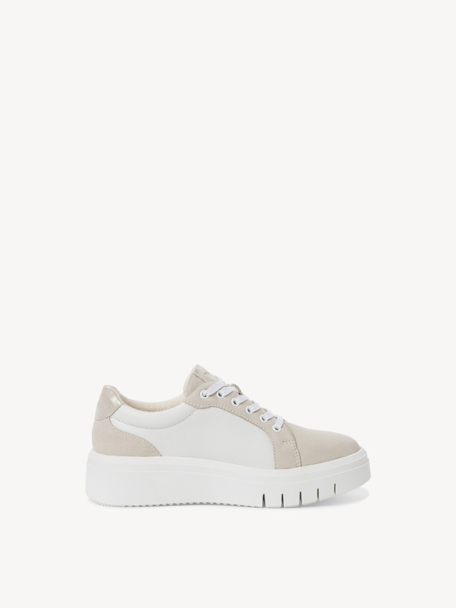 Basket en cuir - blanc