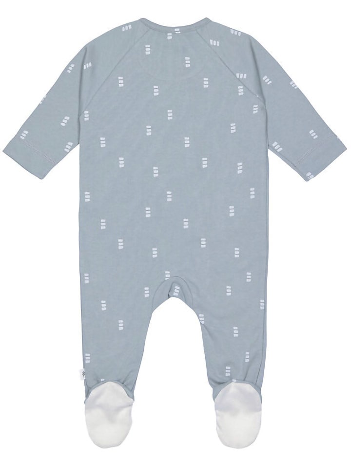 Lässig Schlafanzug mit Füßchen in Hellblau günstig kaufen