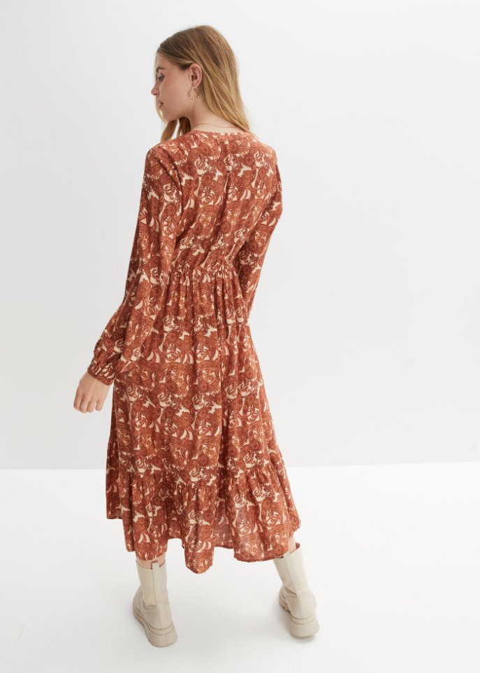 Blusenkleid aus nachhaltiger Viskose