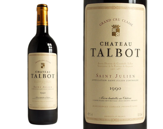 Château Talbot 1990 Bordeaux Saint-Julien