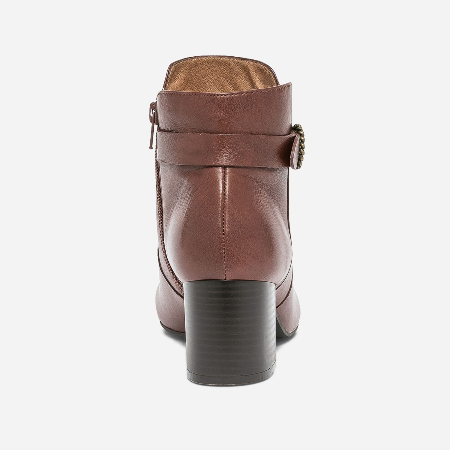 Boots ERAM FLEX marron avec bride à boucle