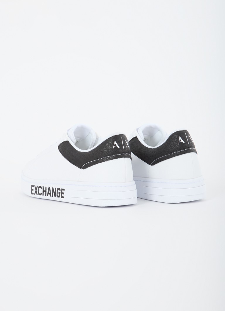 Sneakers in pelle Armani Exchange con logo
