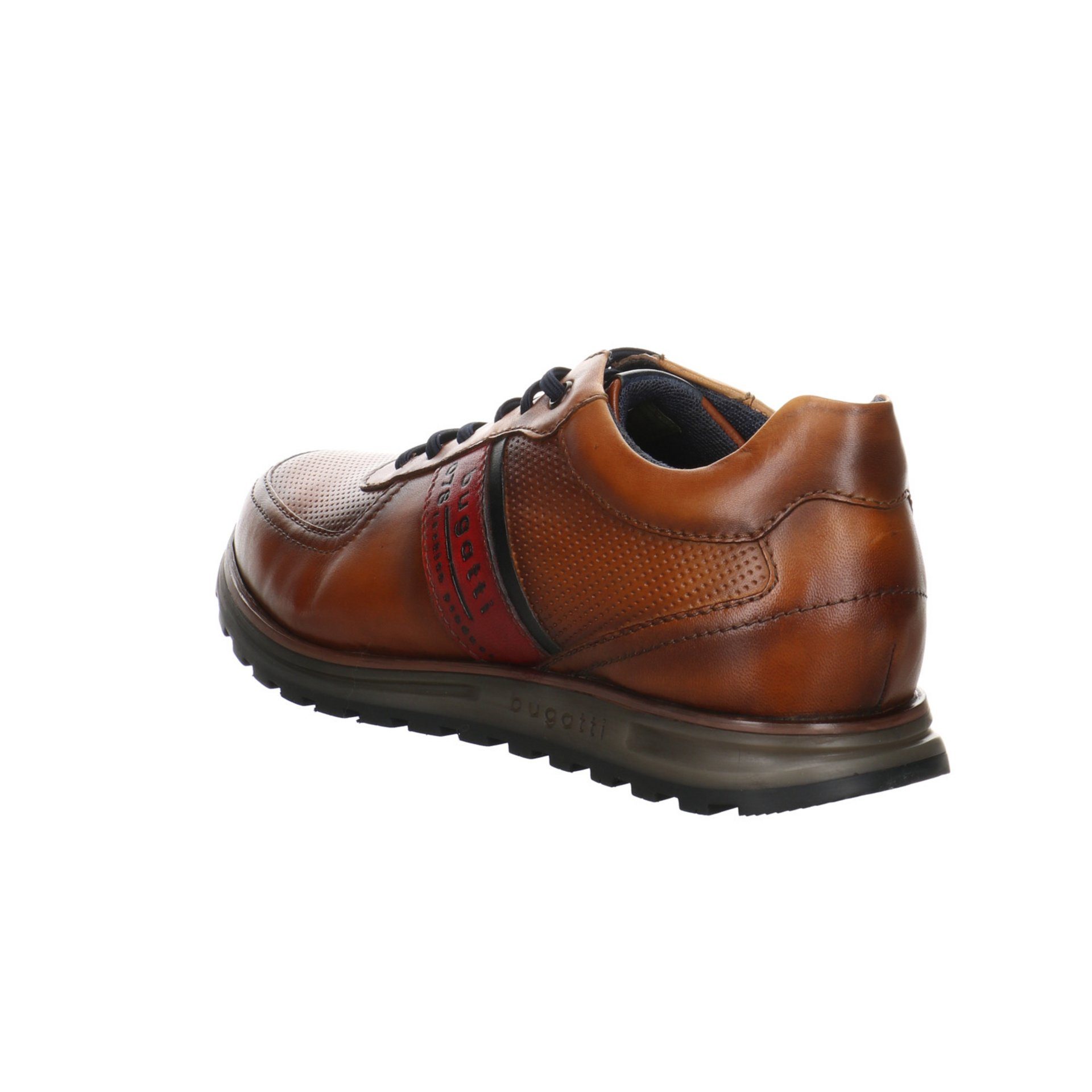 bugatti Herren Schnürhalbschuhe Sneaker Schnürschuh Glattleder