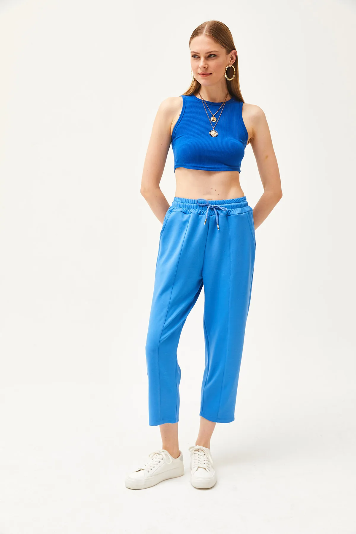 Olalook  Jogginghose - Blau - Relaxed