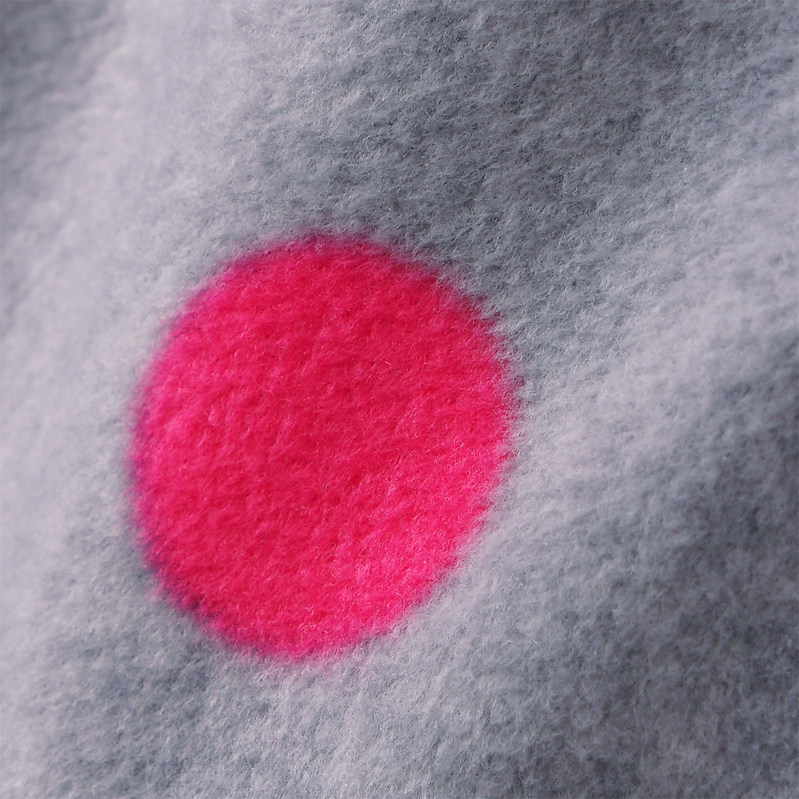 Mädchen Fleecejacke mit Punkte-Allover