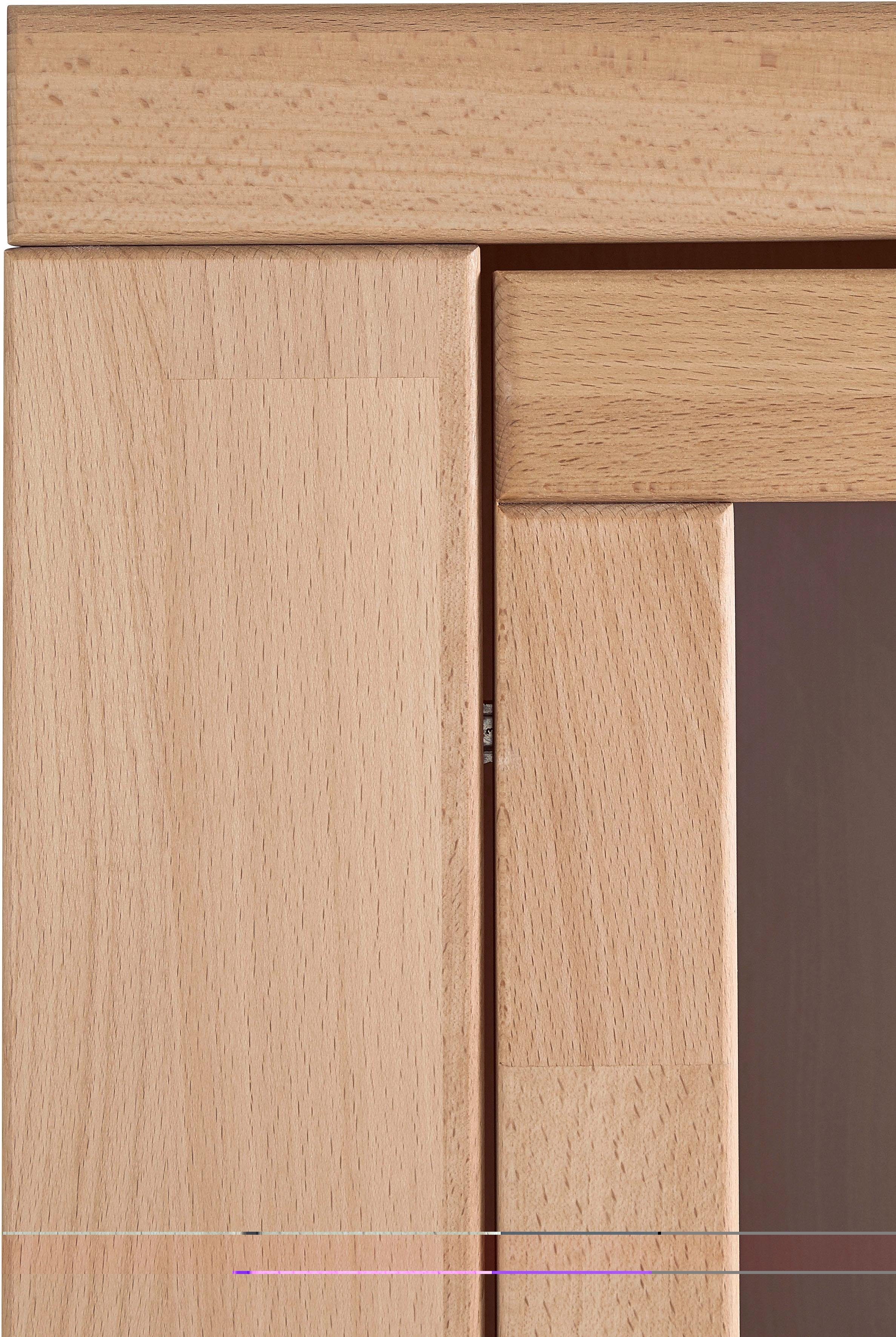 Woltra Wohnwand ZARA, (Set, 4-St), teilmassives Holz