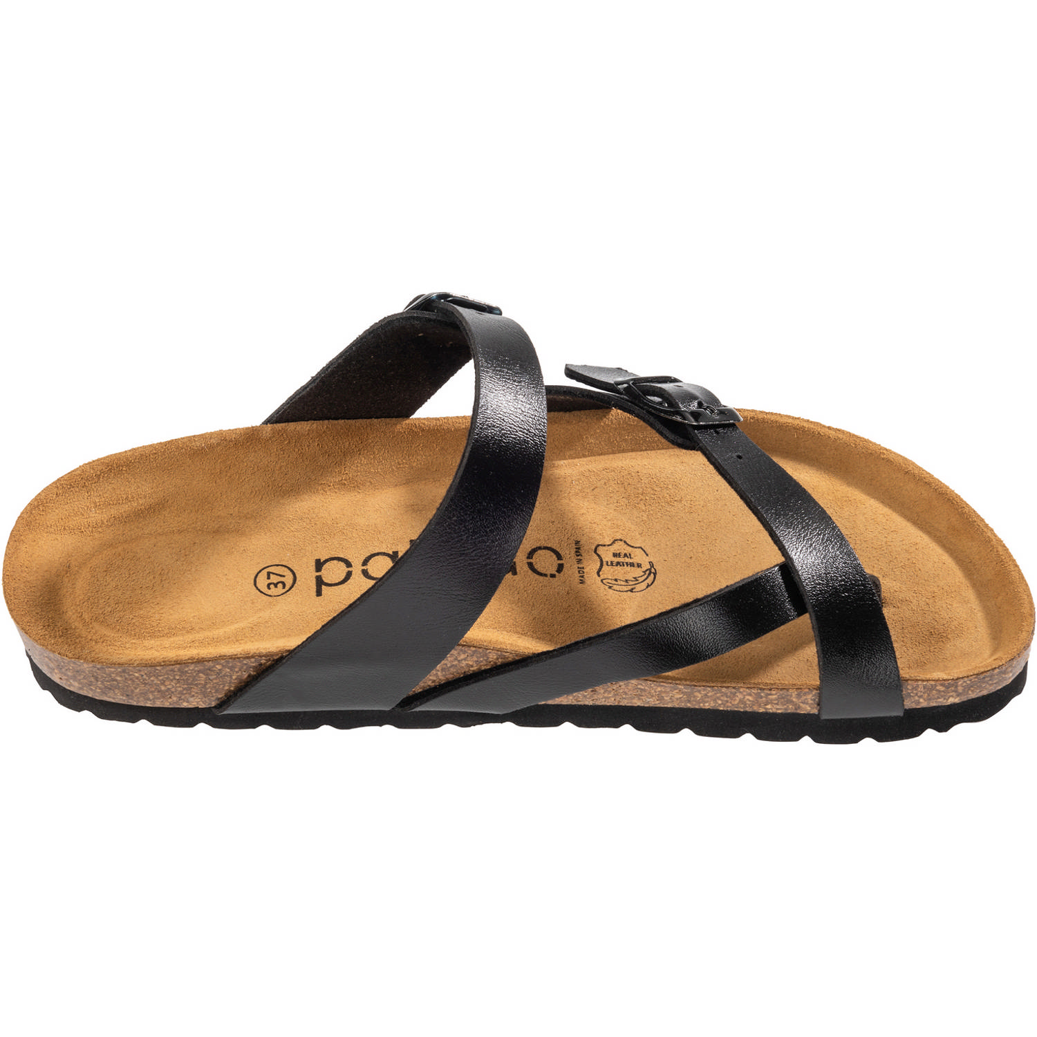 Palado Cres Metallic, Pantoletten, Damen, Schwarz