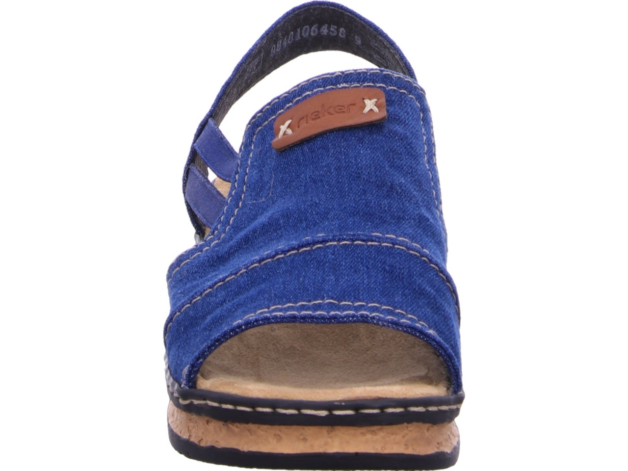 RIEKER Klassische Sandalen blau