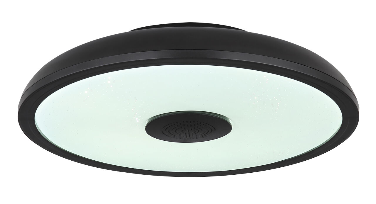 Globo Lighting - RAFFY - Deckenleuchte Kunststoff schwarz, LED