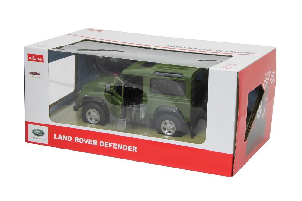 Jamara e.K. JAMARA Land Rover Defender 1:14 grün 2,4GHz Tür manuell