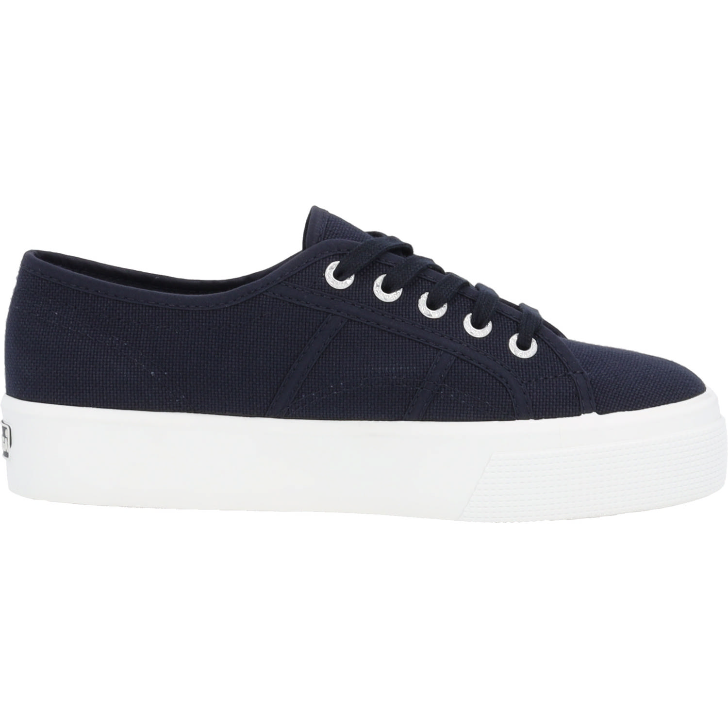 Superga 2730 Cotu S00C3N0, Sneakers Low, Damen, Blau (Navy White)