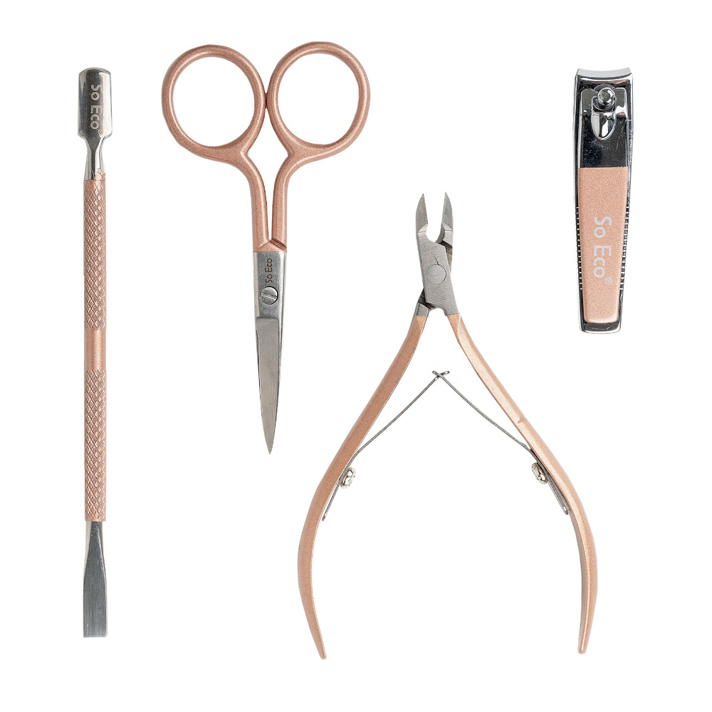 so eco Set de 4 outils professionnels Manucure