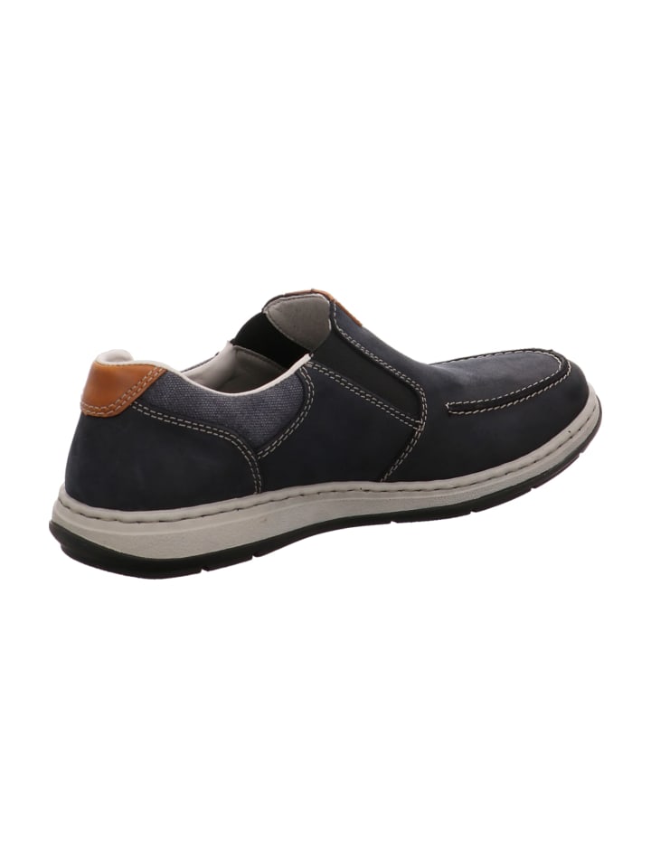 rieker Komfort Slipper in Blau günstig kaufen