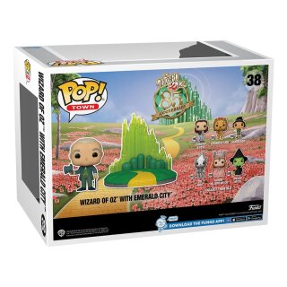 Der Zauberer von Oz POP! Town Vinyl Figur - Emerald City w/Wizard