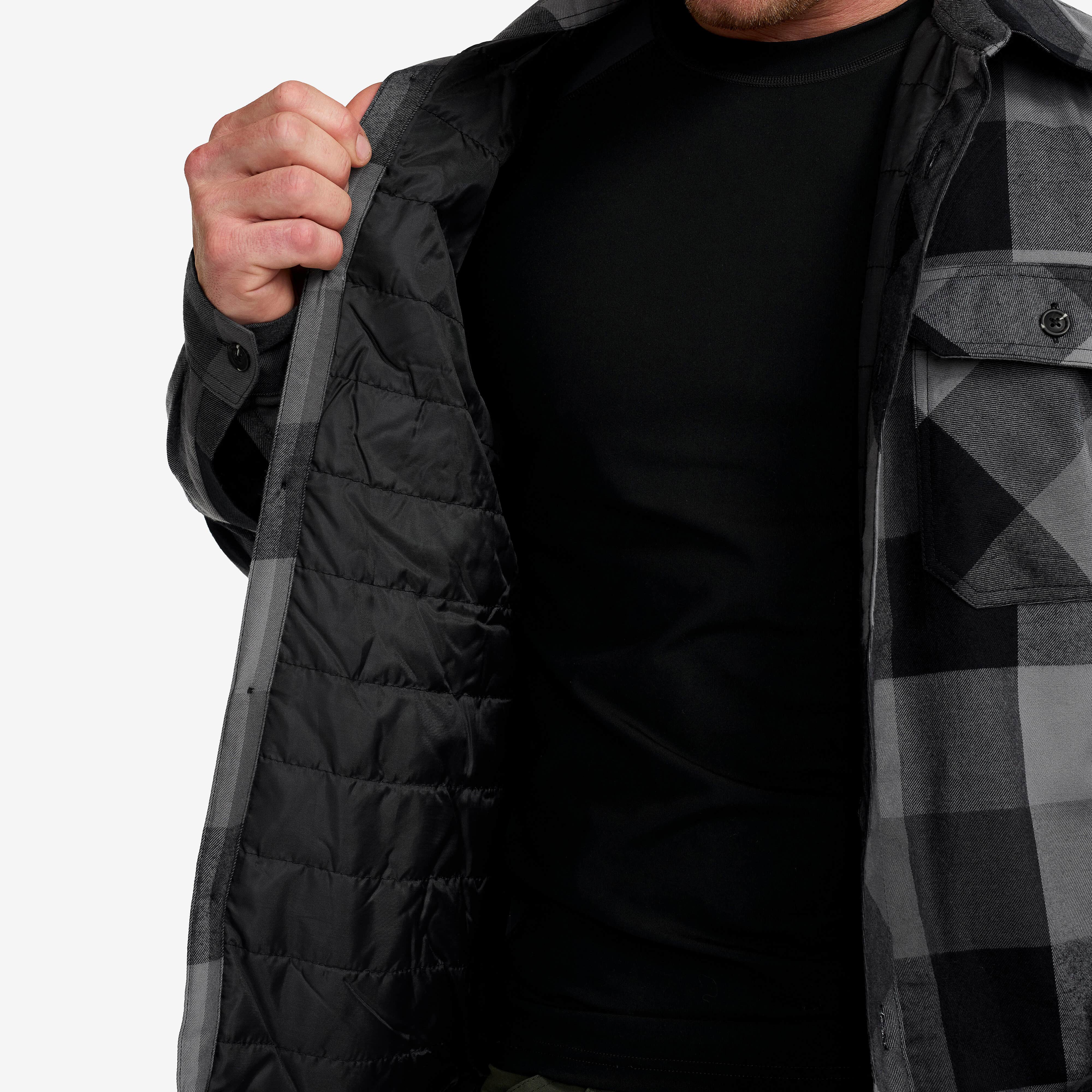 Insulated Shirt Homme Black