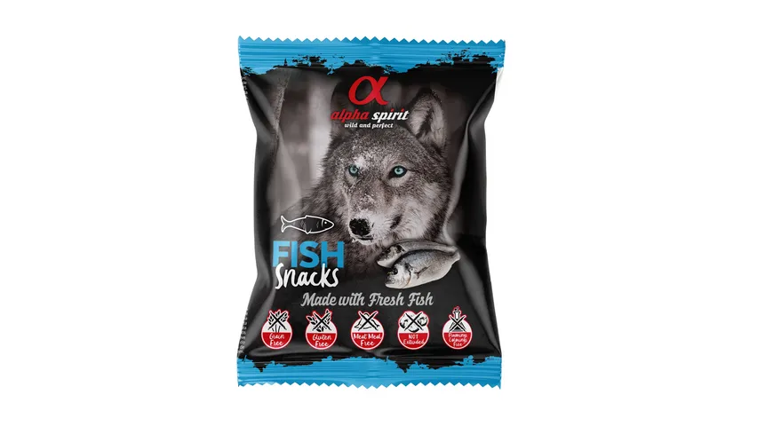 alpha spirit Dog Hundesnack Fisch 50 g