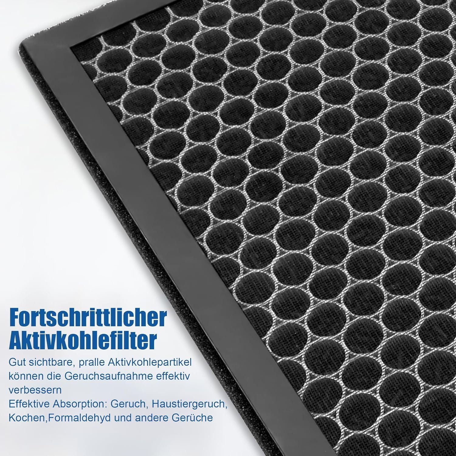 Kraftline Luftfilter Ersatzfilter Set für Philips Luftreiniger - HEPA & Aktivkohlefilter, AC2882, AC2887, AC2889 & AC3829, FY2422 & FY2420