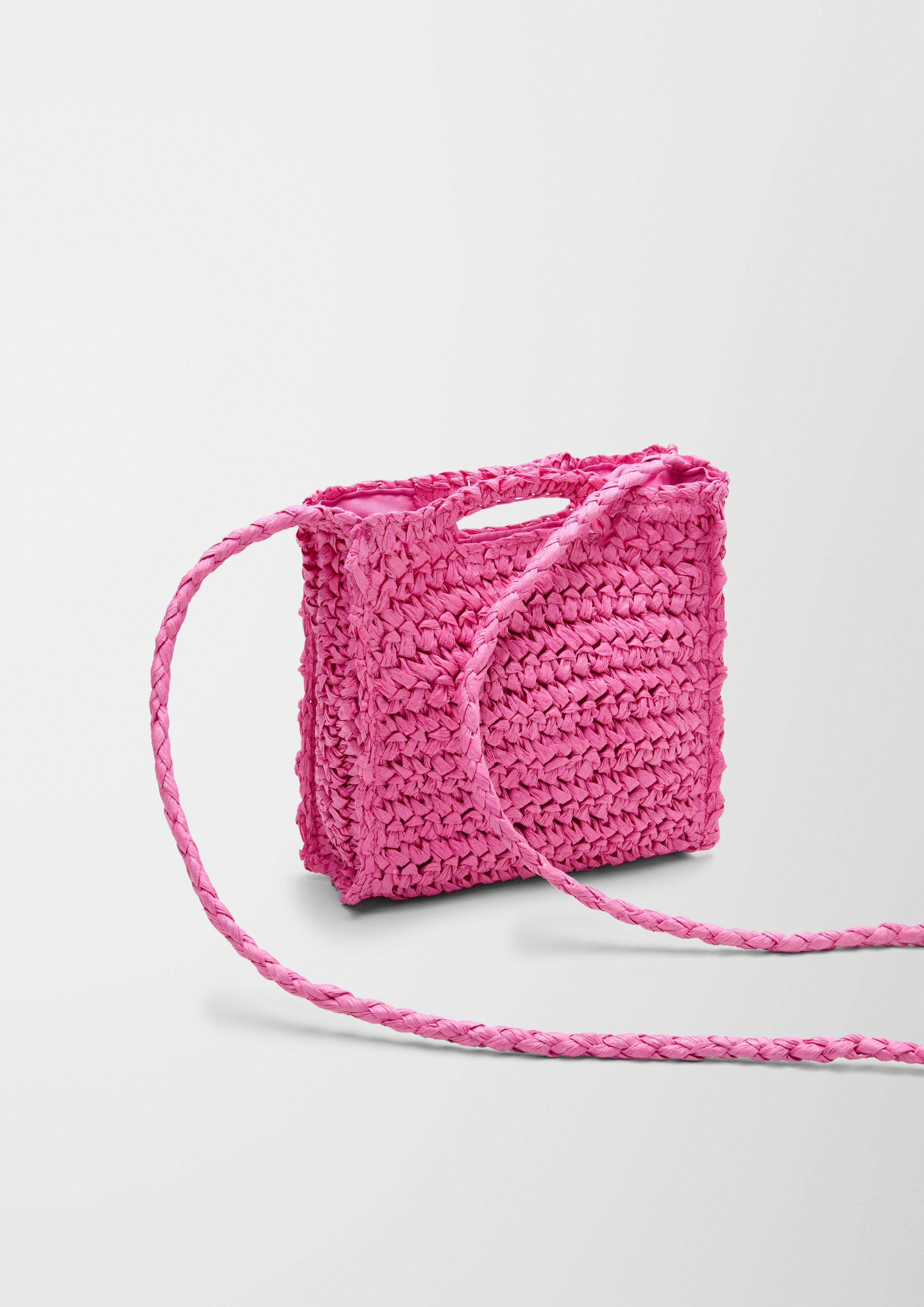 Kleine Tasche in Bast-Optik  2131796-4426