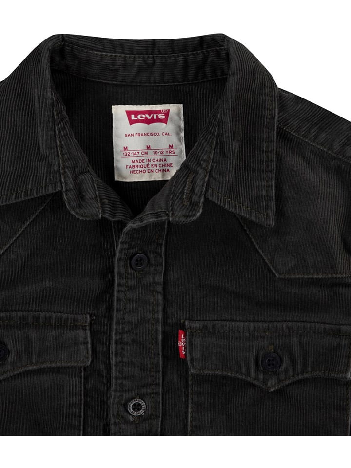 Levi's Kids Hemd in Schwarz günstig kaufen