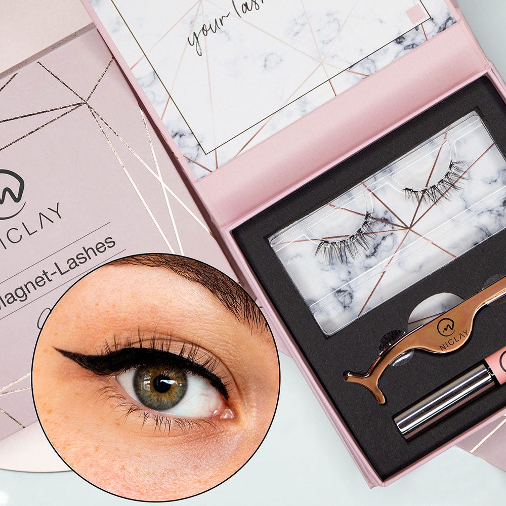 NICLAY MagneticLiner Lashes Set Supreme