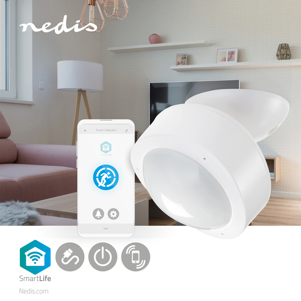 Bewegungsmelder WIFISM10CWT, SmartLife