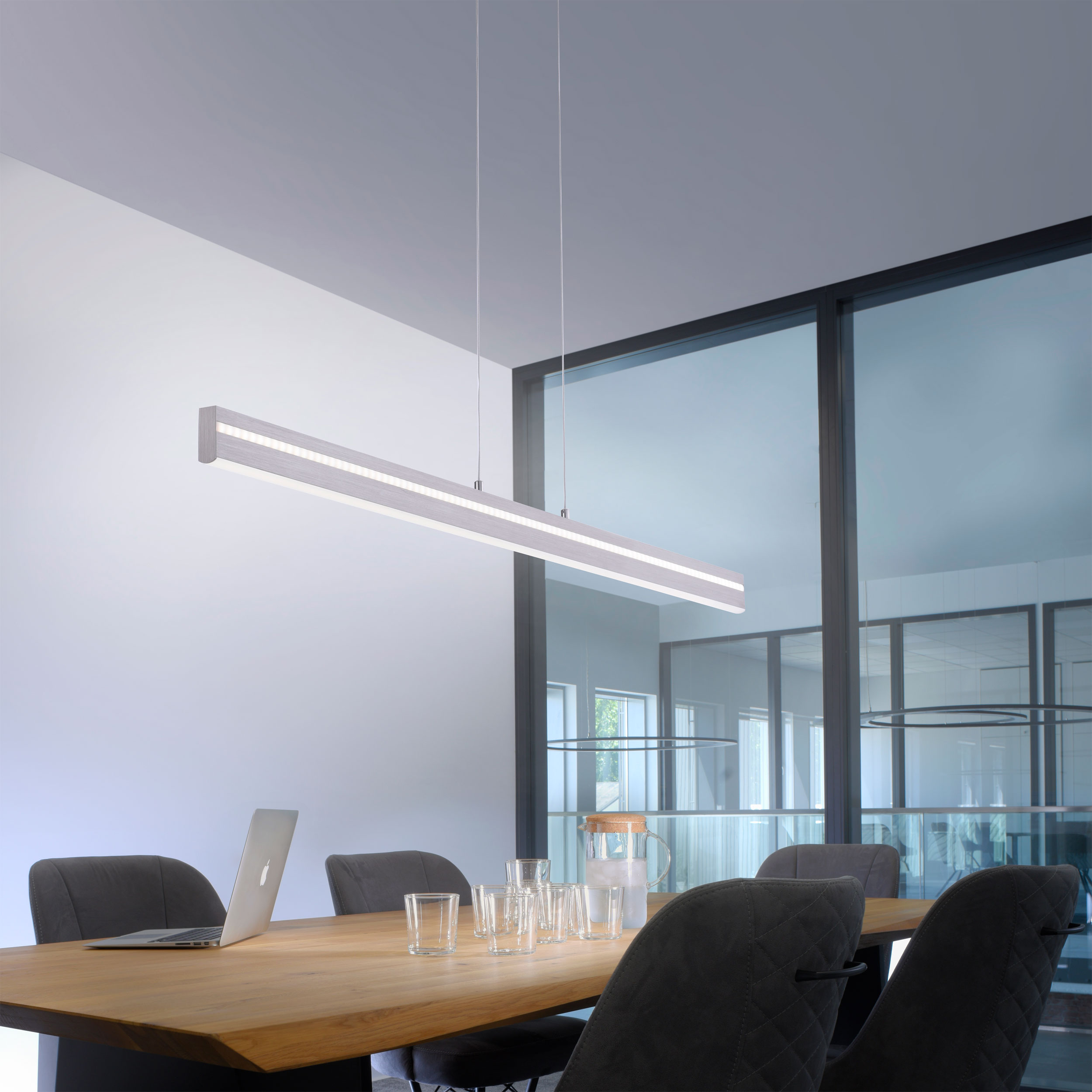 QLED-Pendelleuchte 1flg