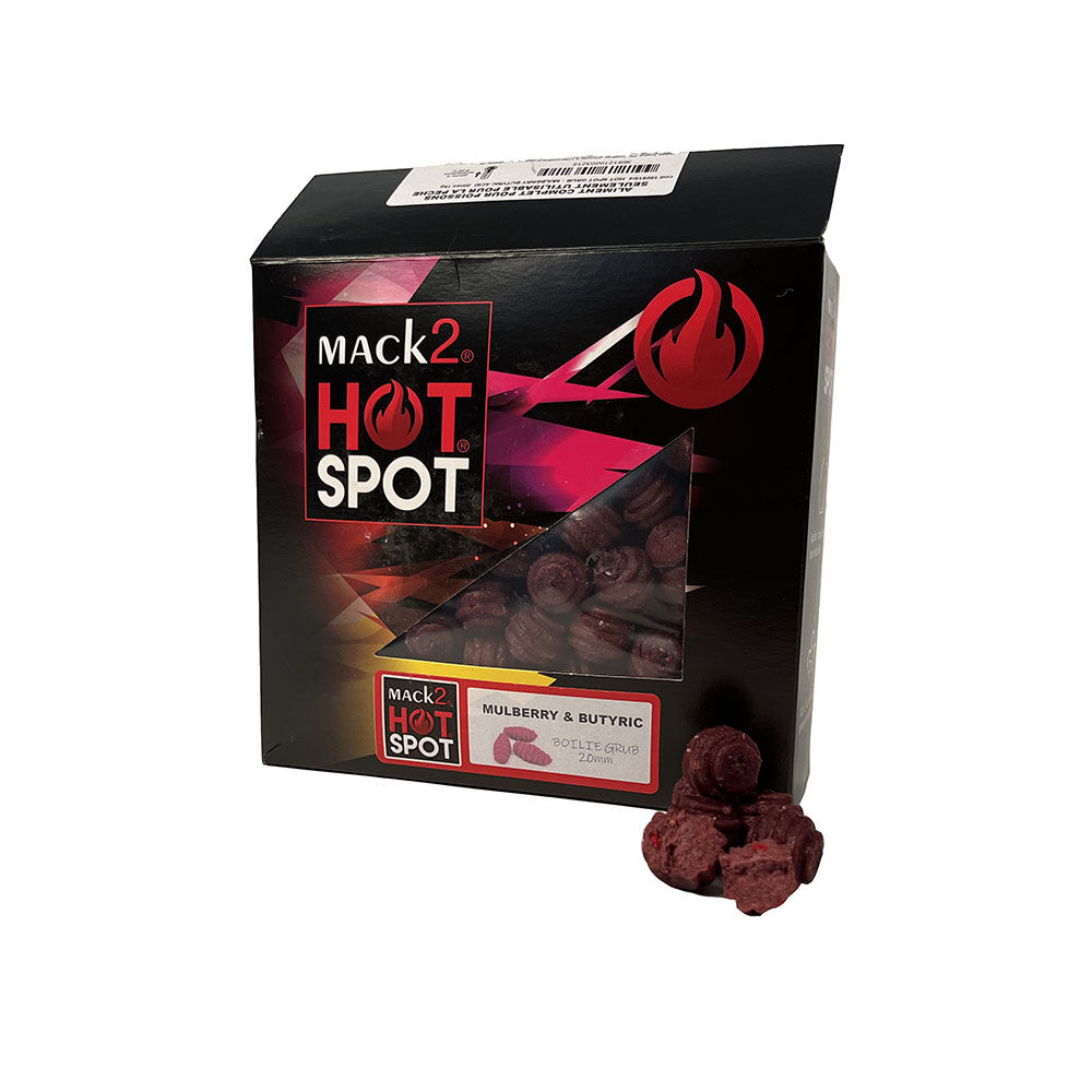 Mack2 bojliji za krapa z murvo in masleno kislino 1 kg
