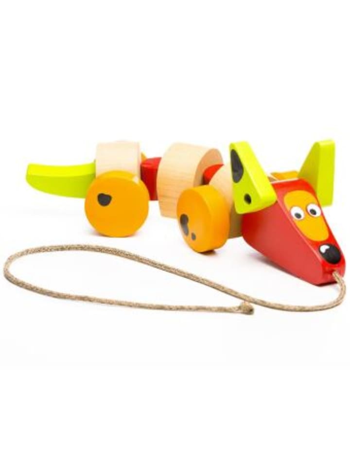 OBILO Spielzeug - Bunter Hund zum Nachziehen günstig kaufen onesize