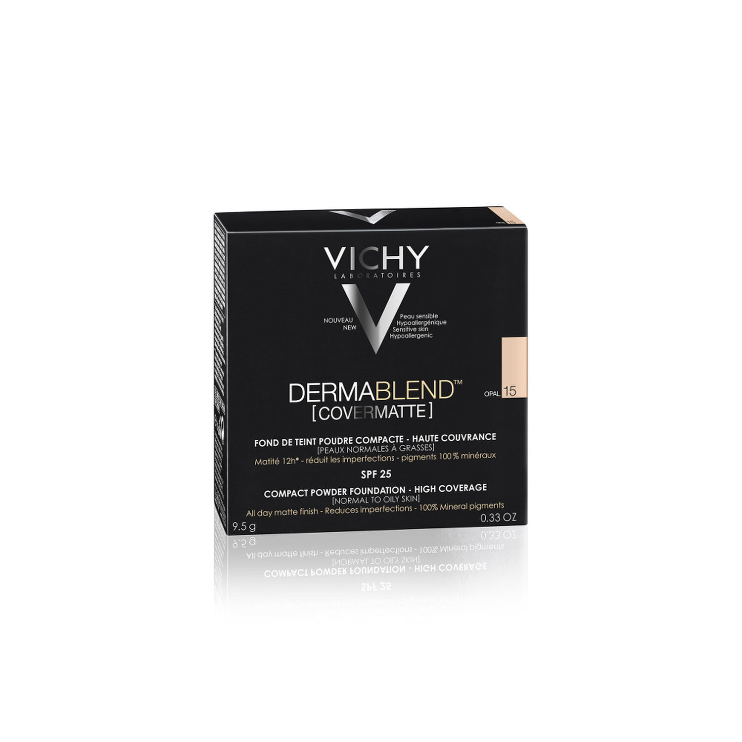 Vichy Dermablend Covermatte SPF25 Fond de Teint Poudre Compacte 9,5 g