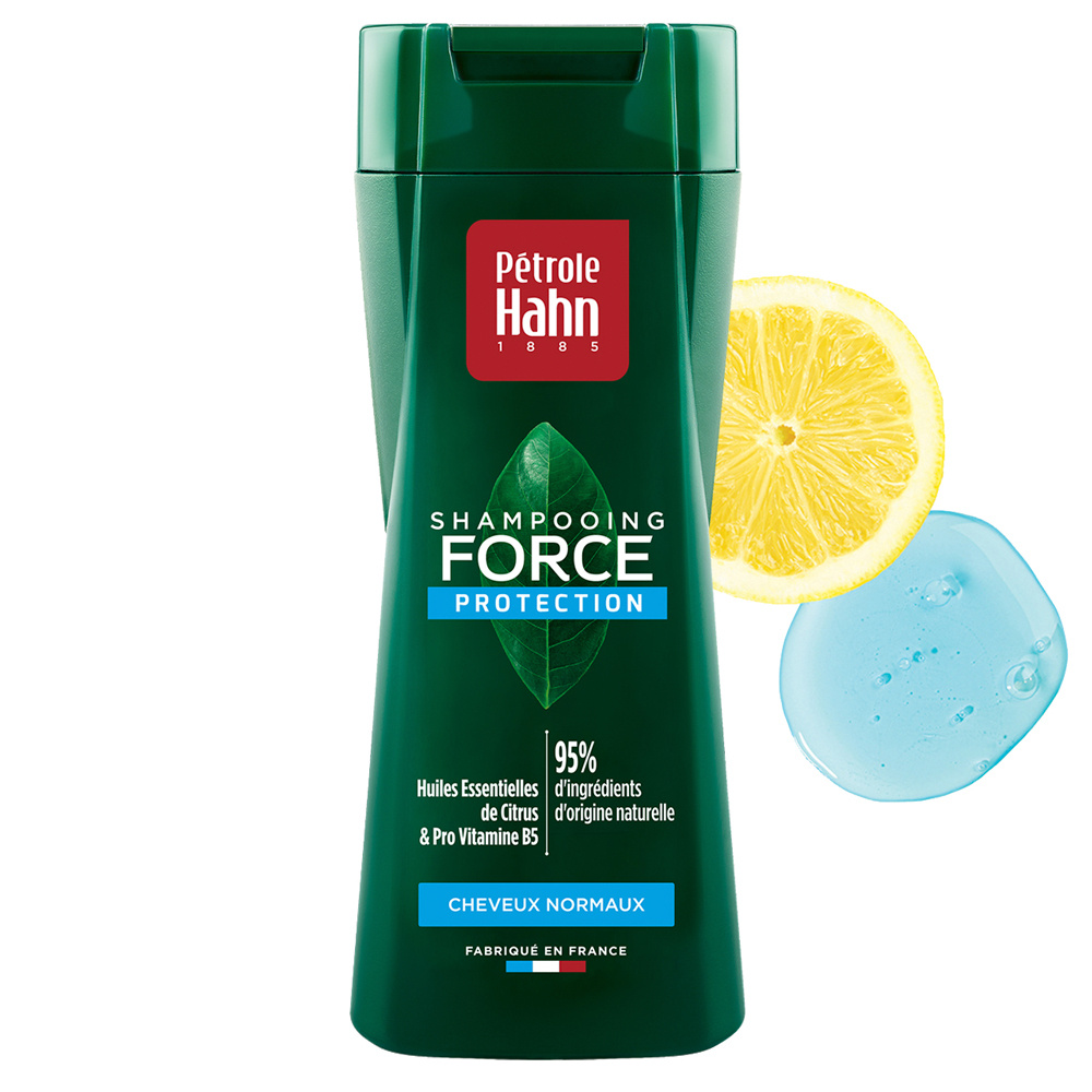 Pétrole Hahn Shampooing Force Protection Shampooing quotidien pour cheveux normaux
