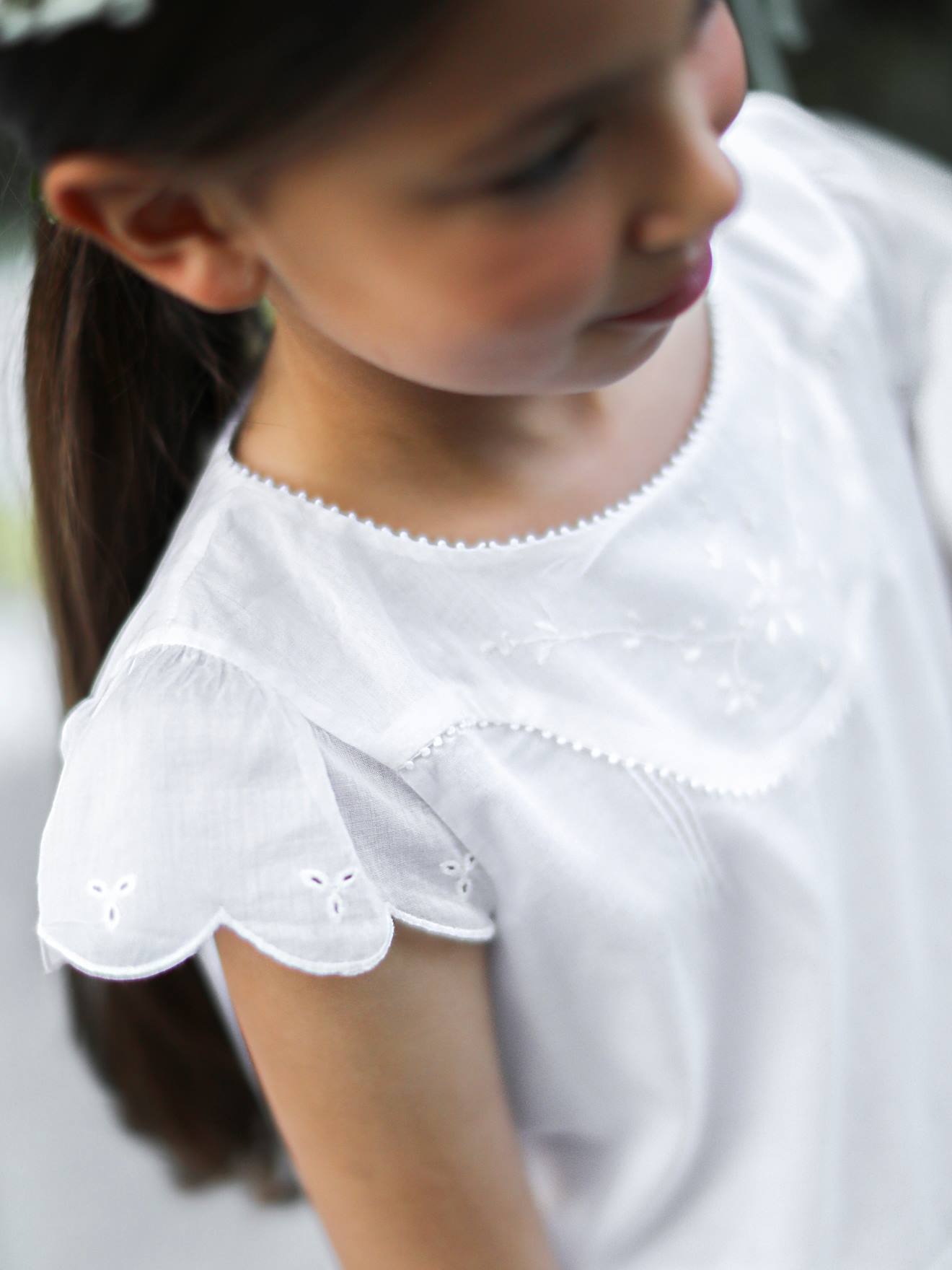 Ensemble cérémonie Anouk CYRILLUS blanc doux