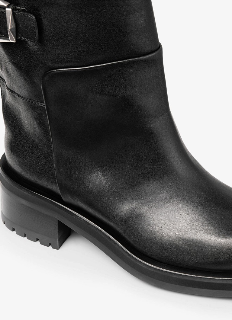 Jimmy Choo  Brooklyn 50 enkellaarsje van kalfsleer