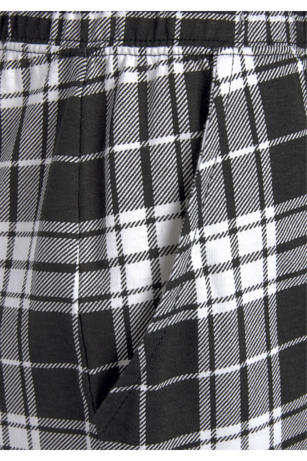 Vivance  Pyjamahose - Schwarz - Relaxed