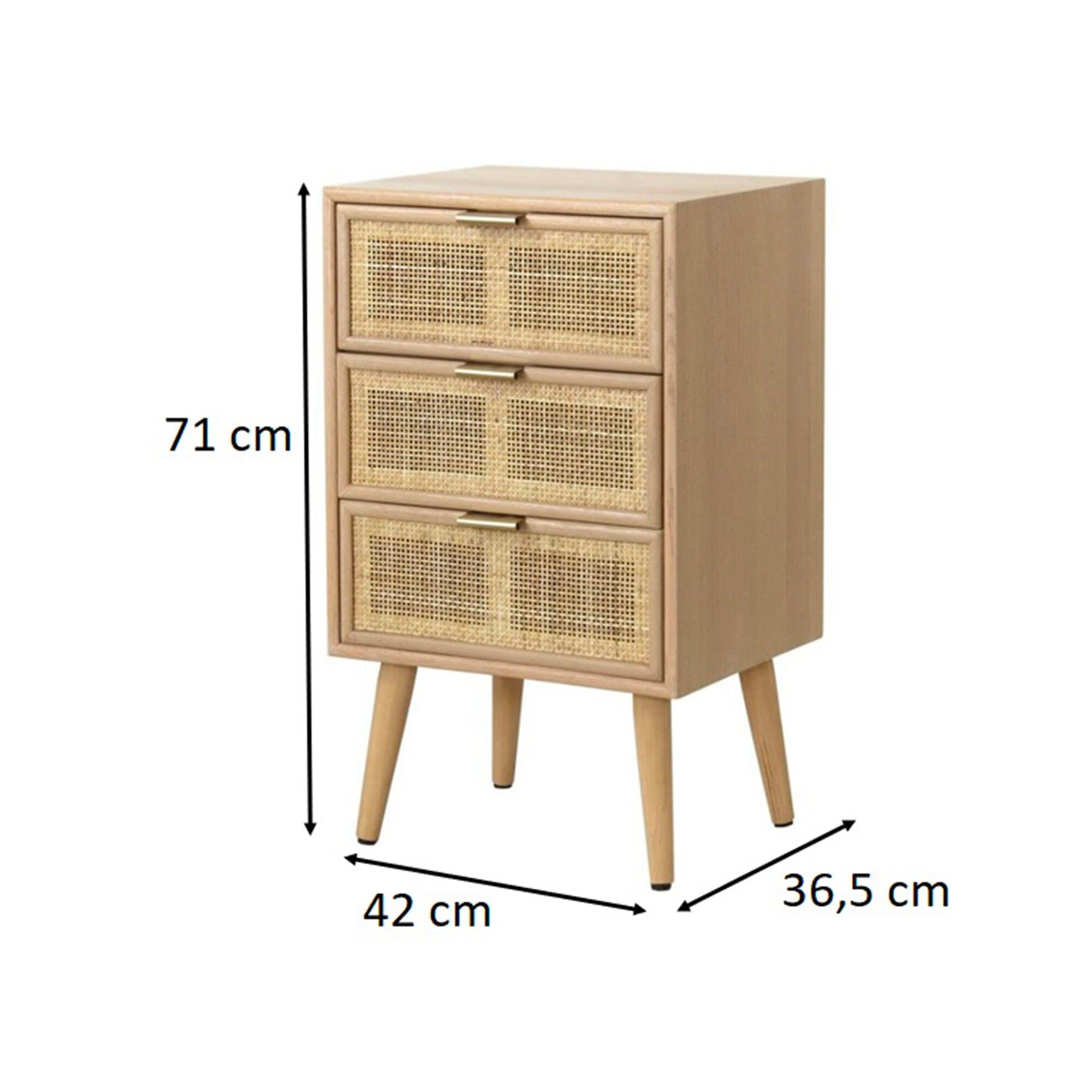 Commode 3 tiroirs RANAË