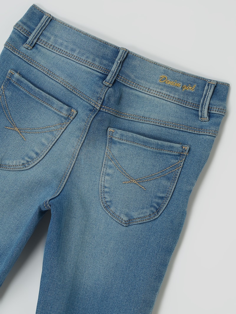 Jeans mit Stretch-Anteil Modell 'Polly' in jeans
