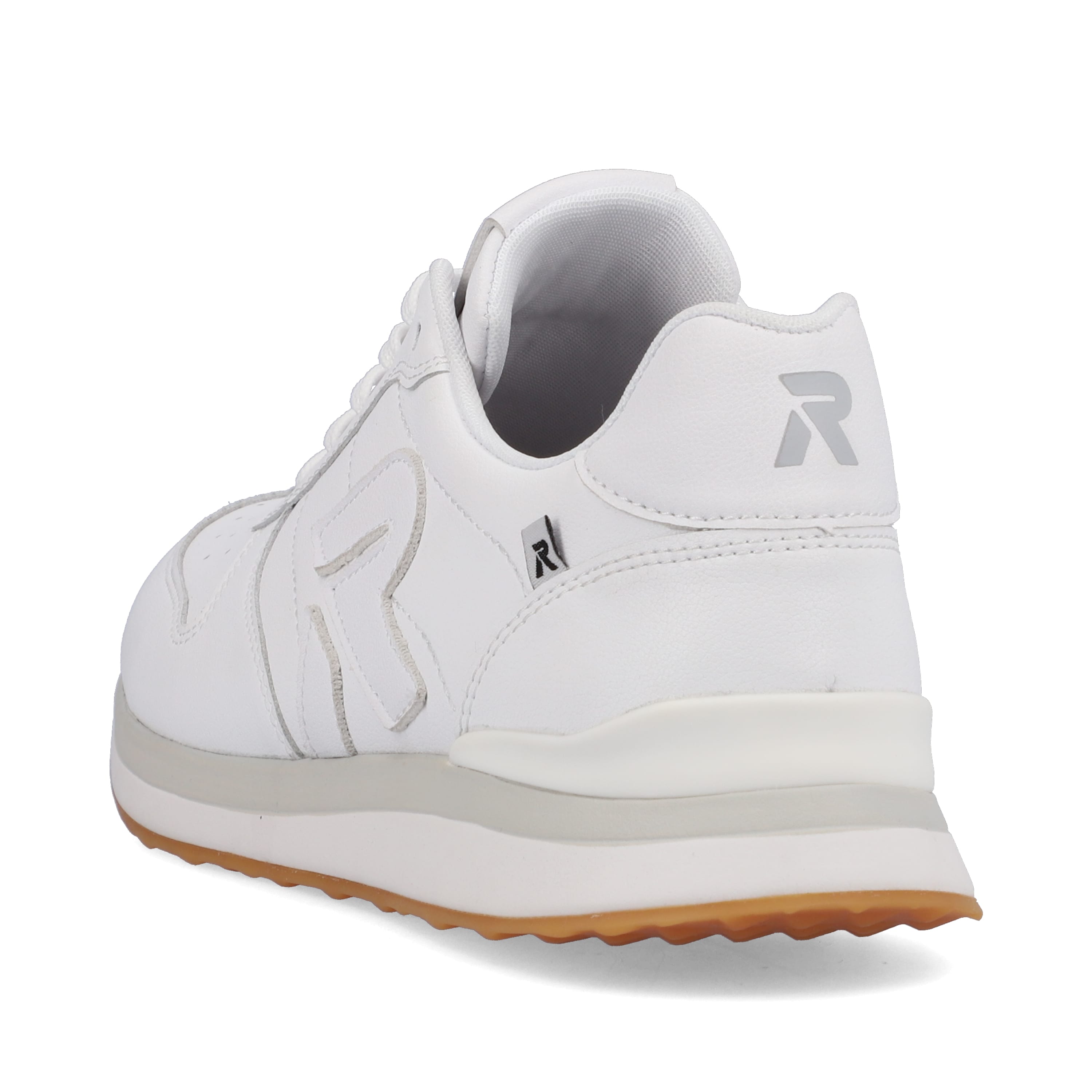 Rieker Damen Sneaker Low frost white