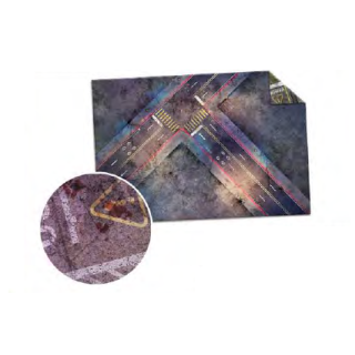 Cyberpunk Red: Combat Zone - Double-Sided Game Mat 44