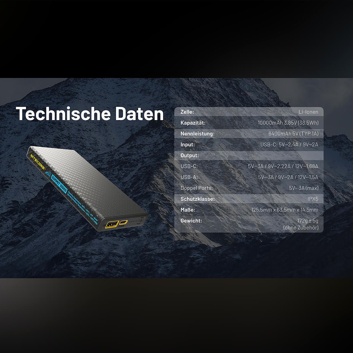 Powerbank Summit10000 - 10000mAh