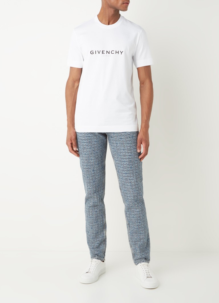 T-shirt Givenchy avec logo et imprimé au dos