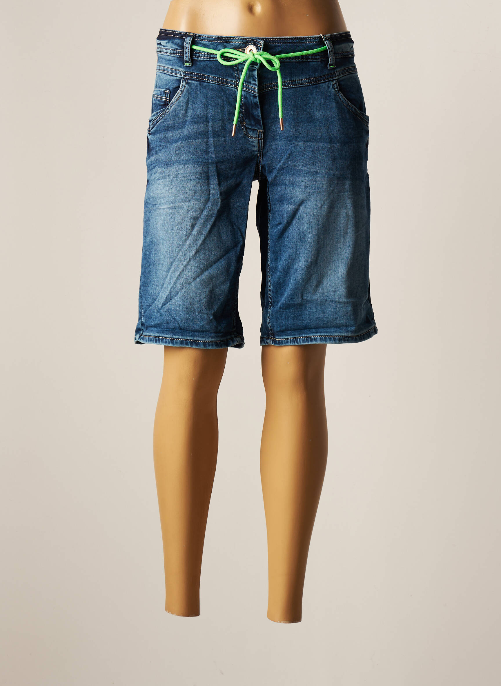 Cecil Bermudas Femme couleur bleu